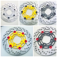 Đĩa moto 3 size 220mm 4 lỗ thông dụng Lắp được cho Ex135,sirius,Jupiter,vario,Ab,Click,Vision,Wave,Dream.....