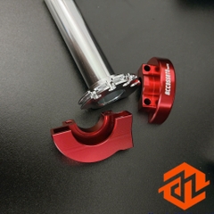 ( 1 ống ga ) Cùm tăng tốc nhôm CNC ACCOSSATO