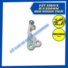Pát trước Sirius đĩa 220mm heo Nissin thái