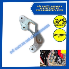 Pát trước Winner x đĩa zin theo xe xài heo 2 Piston đối xứng