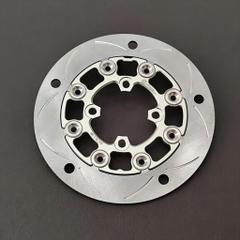 Đĩa thắng 220mm NVM K3 4 lỗ thông dụng lắp được nhiều dòng xe