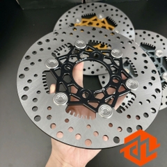 Đĩa thắng 4 lỗ 220mm Mẫu V3
