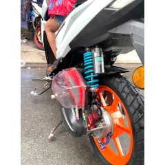 Chén nhôm cnc gắn phuộc Ohlins YSS