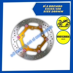 Đĩa trước bremb@ EX 155/ 150 size 265mm