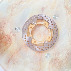 Đĩa sau winner size 220mm nút inox 4 lỗ lắp như zin