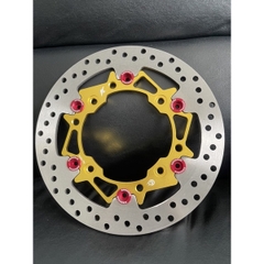 Đĩa trước + sau cho SH size 245mm lòng nhôm cnc