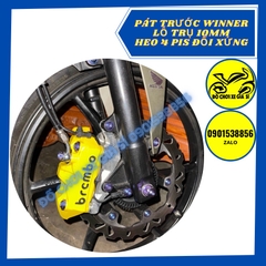 Pát trước Winner heo Bremb@ 4 pis 50A ( heo tai xanh ) lỗ trụ 10mm gắn