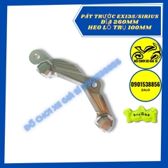 Pát trước Ex135/Sirius đĩa 260mm xài heo lỗ trụ 100mm