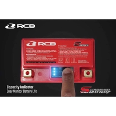 BÌNH ẮC QUY RCB - BÌNH ĐIỆN SIÊU MẠNH - siêu nhẹ ( bảo hành 1 năm)