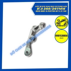 Pát trước Wave S110/RSX/Future Led đĩa 260/267mm xài heo Hrc 2 piston đối xứng