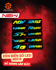 Phụ Kiệm Đèn Biển Số LED Mica Nổi