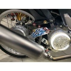 Bát pát inox 304 cho pô 4road xe tay ga  Vision 2017 - 2018 , pass bô 4Road