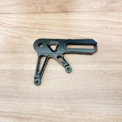 Pát đĩa sau Winner/Sonic đĩa 220mm xài heo 2 Piston đối xứng màu đen và màu trắng