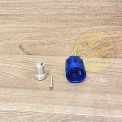 Giá 3 món Núm tăng chỉnh HPA dây và HPA Factory (Núm dài) màu xanh dương