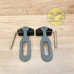 Cặp nẹp gấp Raider/Satria lắp như zin màu đen