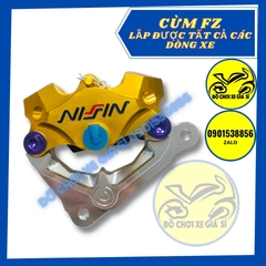 Pát trước Wave100/RS/Dream/Future neo đĩa 260mm xài heo Nissin/Fando/Adelin 2 piston đối xứng