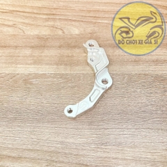 Pát trước Ex150/155 đĩa 245mm ( Đĩa Zin ) xài heo 2 Piston đối xứng màu trắng