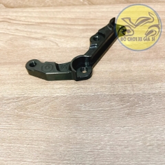 Pát trước Nova dash đĩa 220mm xài heo 2 Piston đối xứng Nissin, Fando màu đen