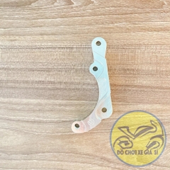 Pát trước xe WAVE 100, DREAM  đĩa 220 Heo Nissin, Fando , Adelin 2 pis đỗi xứng Làm bằng nhôm CNC nguyên khối
