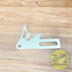 Pát sau Winner/Sonic quay lên đĩa 220mm màu trắng CNC xài heo 2 piston đối xứng