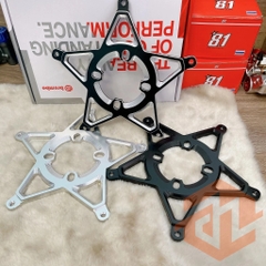 Lòng Đĩa 4 lỗ lắp cho Raider/Satria khi xuống mâm 4 lỗ - Màu Trắng/Đen/2Line