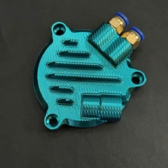 Nắp tròn hơi IPONE 4 val CNC nguyên khối