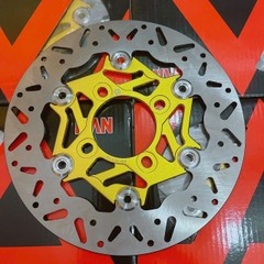 Đĩa thắng trước 220mm thương hiệu NVM mẫu V3 4 lỗ thông dụng