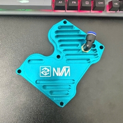 Bộ Nắp Đầu Bò Hợp Kim Nhôm CNC NVM EX135 4s, EX150 có ống hơi