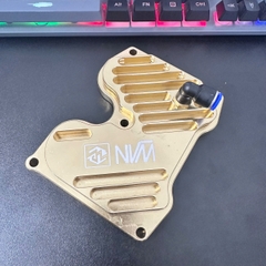 Bộ Nắp Đầu Bò Hợp Kim Nhôm CNC NVM EX135 4s, EX150 có ống hơi