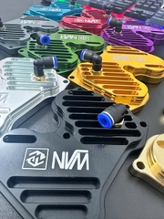 Bộ Nắp Đầu Bò Hợp Kim Nhôm CNC NVM EX135 4s, EX150 có ống hơi