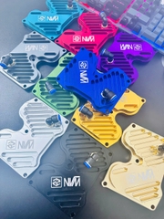 Bộ Nắp Đầu Bò Hợp Kim Nhôm CNC NVM EX135 4s, EX150 có ống hơi