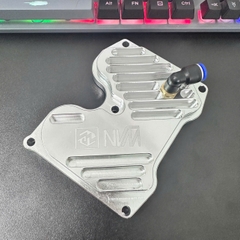 Bộ Nắp Đầu Bò Hợp Kim Nhôm CNC NVM EX135 4s, EX150 có ống hơi