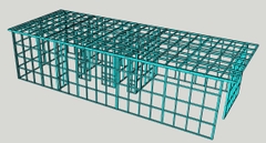 Sản Xuất Khung Thép Lắp Ghép – Giải Pháp nhanh, Bền Vững Cho Công Trình.