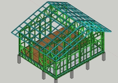 Nhà Lắp Ghép Bungalow 30m2 – Giải Pháp Nhà Ở & Kinh Doanh Thông Minh
