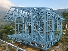 Khung thép lắp ghép- Nhà Bungalow