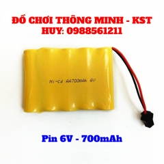 Bộ Pin 6v 700mah + Dây sạc qua cổng USB tiện lợi
