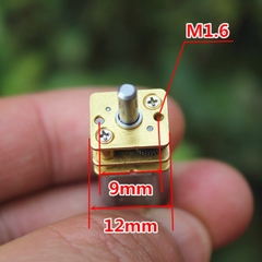 Động cơ giảm tốc N20 DC 3 - 12V. Bánh răng kim loại