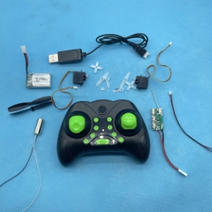 Bộ linh kiện chế tạo máy bay cánh bằng 3 kênh mini có thể điều khiển servo