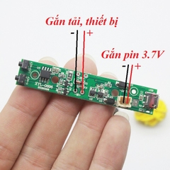 [GIÁ SIÊU RẺ] Mạch sạc pin 3,7v có nút thay đổi điện áp