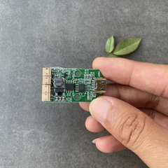 Mạch sạc quạt đeo cổ 3.7v giắc sạc typeC