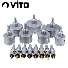 Mũi Khoét Inox, Sắt,Thép VITO Chất Liệu Hợp Kim TCT Đúc Nguyên Khối Chuyên Dụng