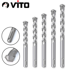 Mũi Khoan Bê Tông VITO Chân Gài SDS Plus Chắc Chắn Thép HSS