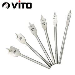 Bộ 6 Mũi Khoan Khoét Lỗ Gỗ VITO Hình Đuôi Cá Chuyên Dụng