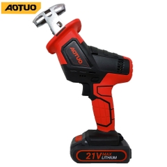 Máy Cưa Kiếm Dùng Pin 21V AOTUO Tặng Kèm Lưỡi Cưa
