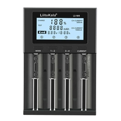 Bộ Sạc Pin Liitokala Lii-M4 Đa Năng Test Dung Lượng Nguồn Vào 5V USB