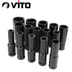 Đầu Khẩu 1/2 8-32mm Dài 78mm VITO Vặn Bulong , Đầu Bulong, Đầu Tiếp, Đầu Điếu Mạ Crôm