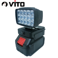[CHỌN MẪU] Đèn Pin 15 LED VITO Dùng Pin MAKITA Sử Dụng Pin Máy Công Cụ - Không Kèm Pin