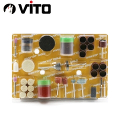 Bộ phụ kiện mài khắc đánh bóng đa năng VITO 105 chi tiết đa năng
