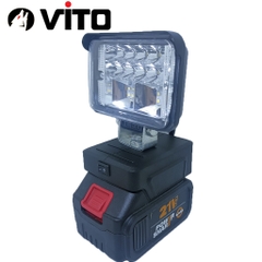 [KHÔNG PIN] Đèn Pin 3/4/5/7 Inch LED VITO Dùng Pin MAKITA Sử Dụng Pin Máy Công Cụ