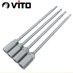 Cây Chụp Bulong Sâu Lòng Dài 250mm Bắn Vít VITO Chân Lục Giác Các Kích Cỡ
